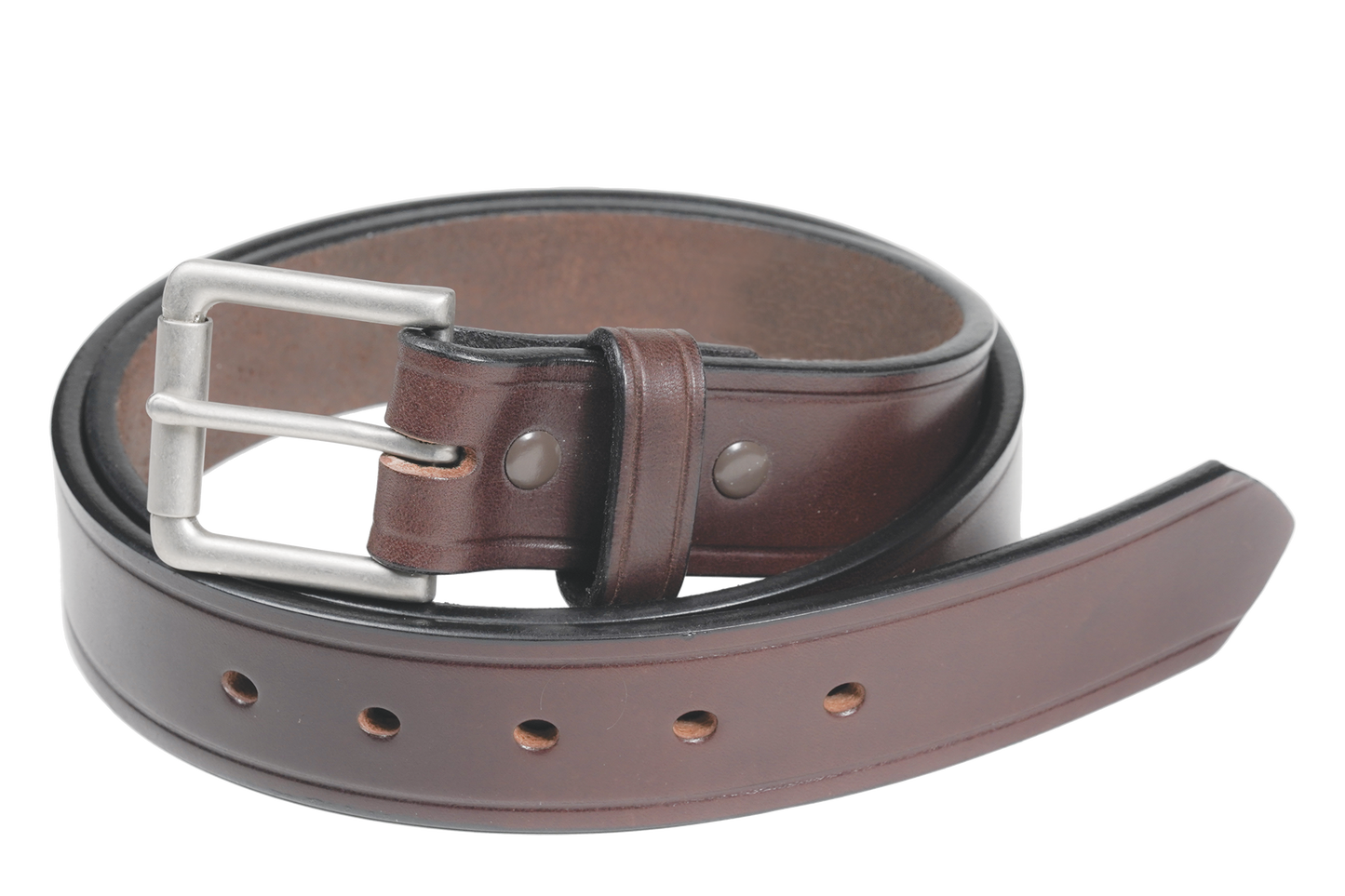 1 1/2" Heavy Duty Men's Leather Work Belt