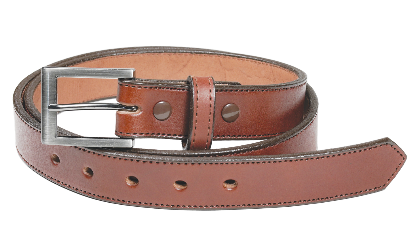 1 1/4" English Bridle Men's Leather Dress Belt