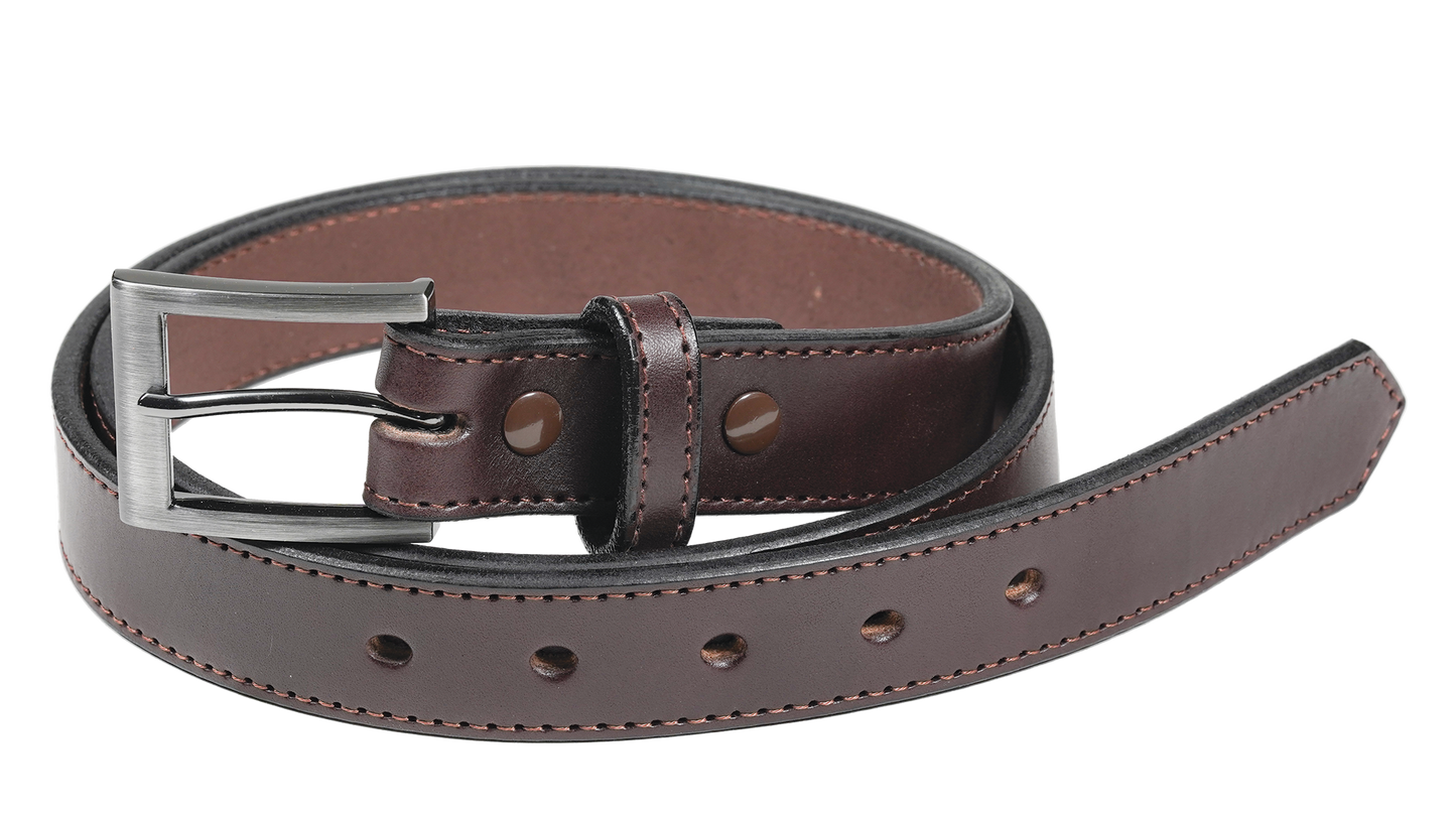 1 1/4" English Bridle Men's Leather Dress Belt