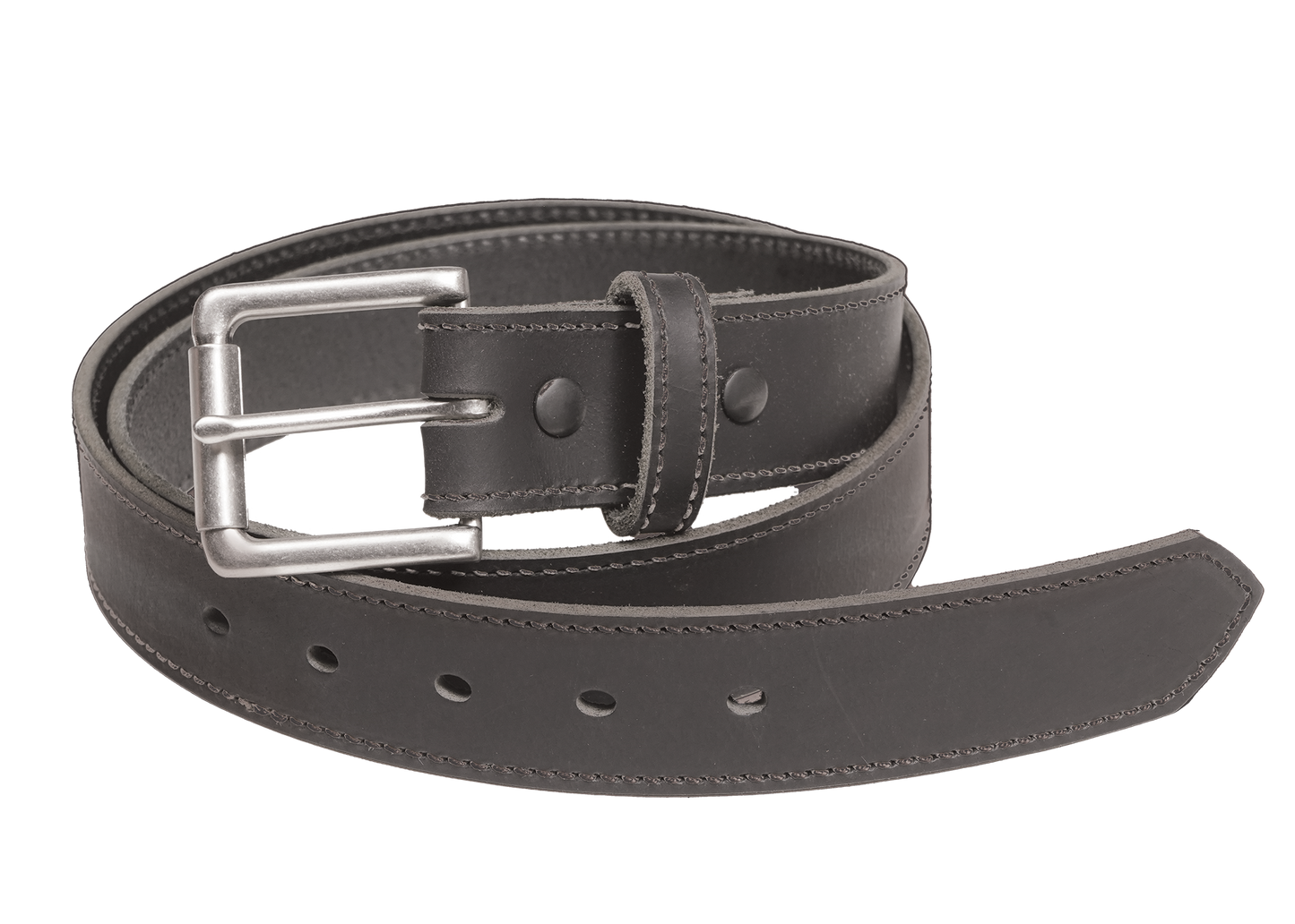 1 1/2" Casual Jean Distressed Leather Belt - YourTack