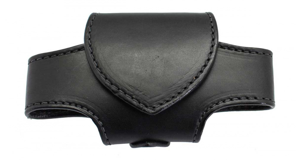 Horizontal Plain Leather Cell Phone Holster - YourTack