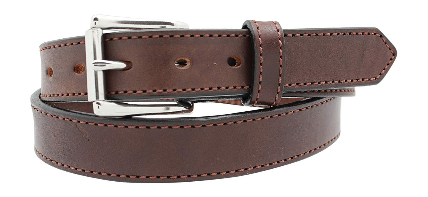 1 1/4" Stitched Leather Heavy Duty Work Belt - YourTack