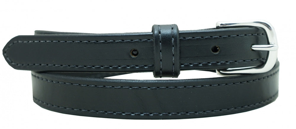 1" Stitched Harness Leather Belt - YourTack