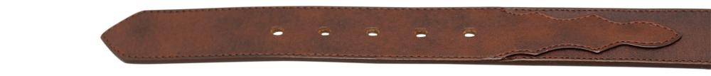 1 1/2" Oil Tanned with Scalloped Tabs - YourTack