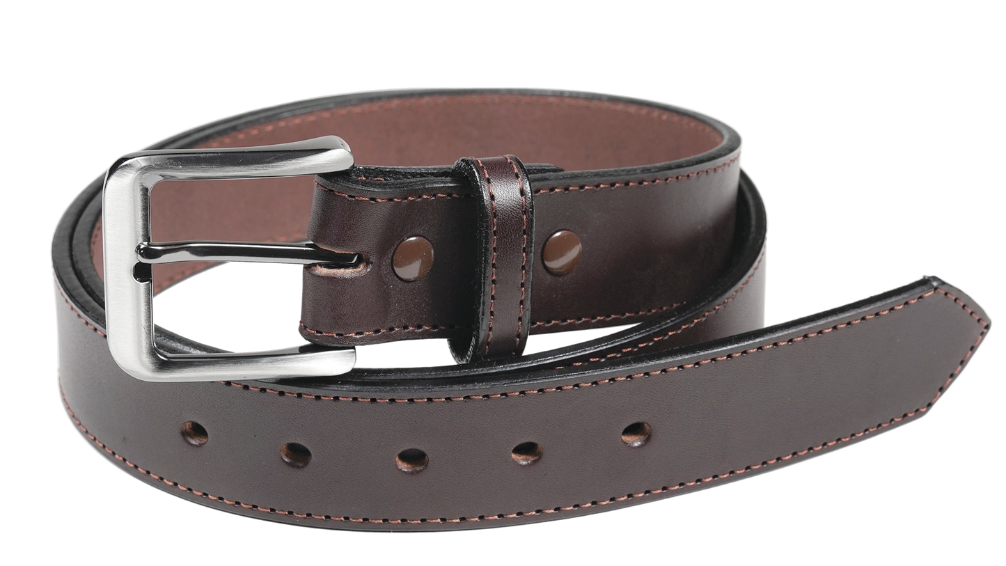 1 1/2" English Bridle Leather Dress Belt - YourTack